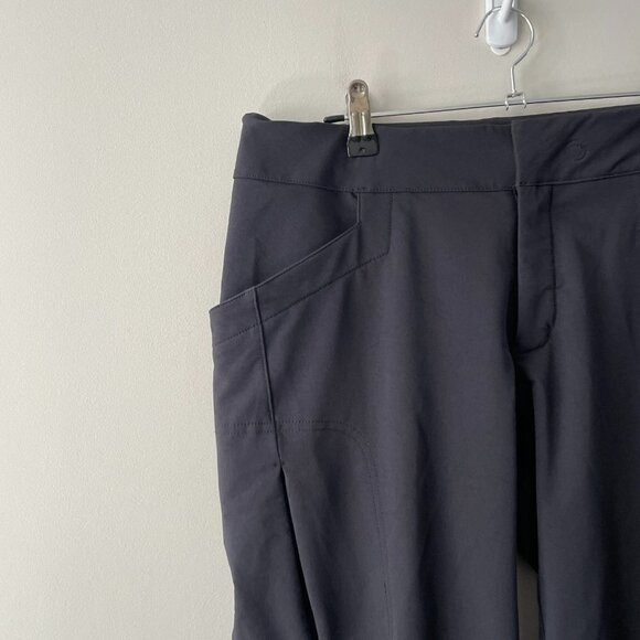 Mountain Hardwear Winter Wander Mid Rise Casual Straight Leg Pants Black 8 - Picture 4 of 6